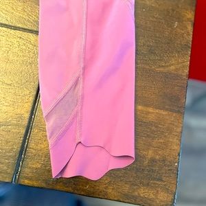 Size 4 lavender lululemons they are crop pants